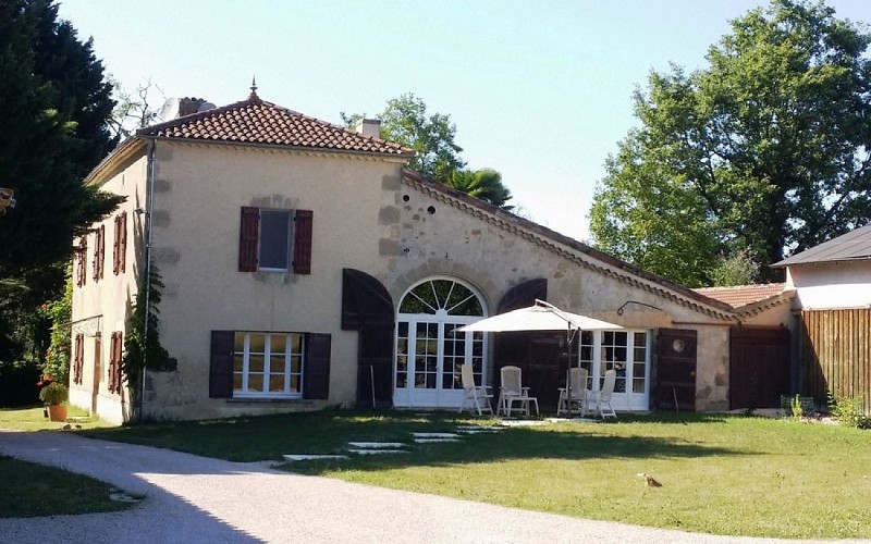 Vue aérienne du Relais Moulin Neuf