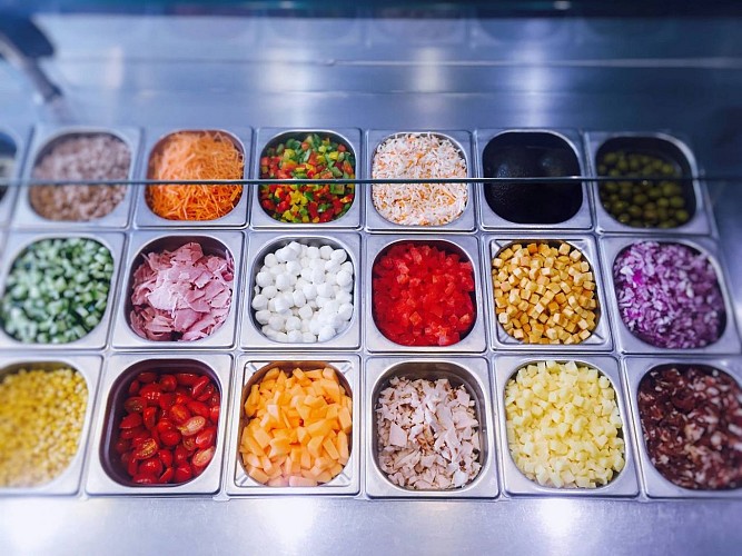 eat salade _ vitrine