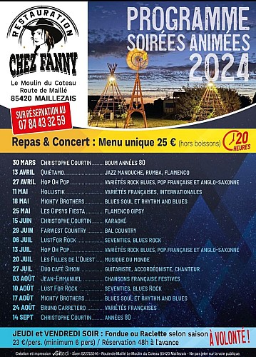 RESTAURANT DE PLEIN AIR CHEZ FANNY