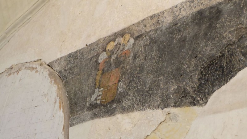 Peintures murales-église de Couture-sur-Loir