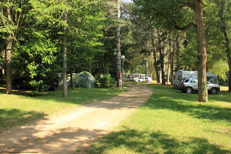 camping Le Site à Castelbouc