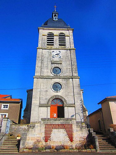 Eglise Saint-Martin reconstruite