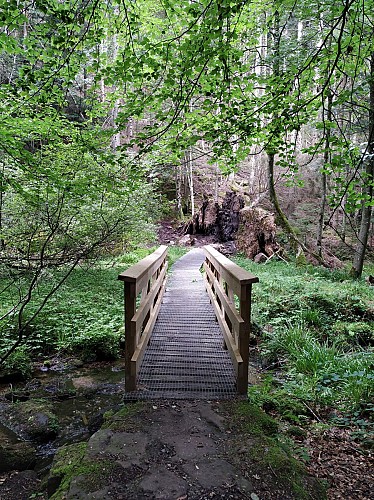 Schneematt à gauche