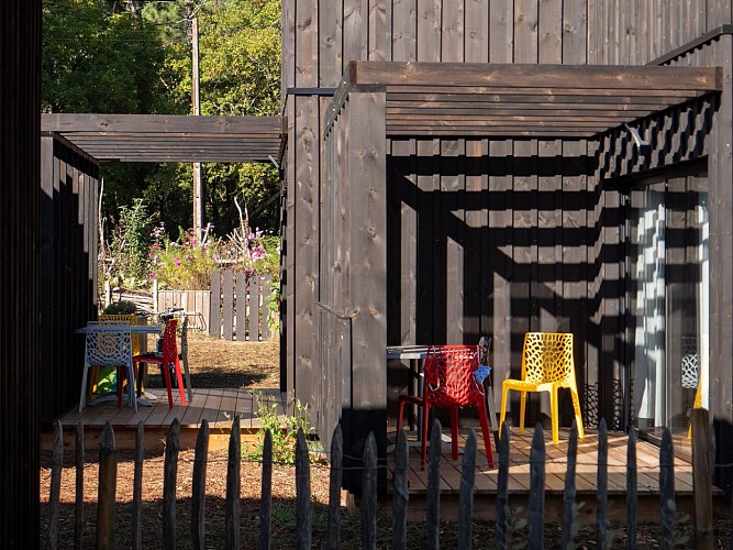 Location appartement 4 personnes avec terrasse Lacanau