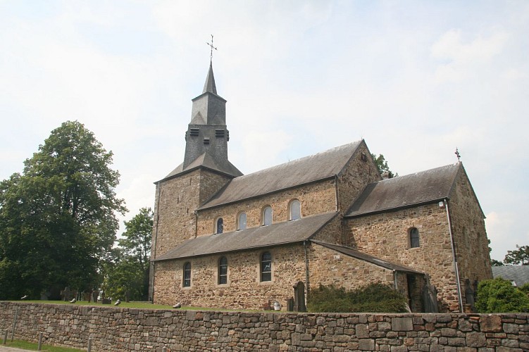 Eglise Saint Etienne de Waha - Vitraux de Folon