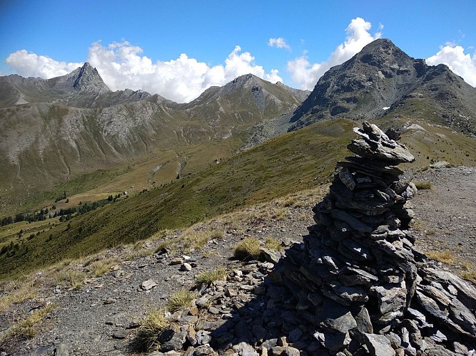 ☀ Jour 4 - Gîte la Monta ➡ Gîte Ancolie Bleue (Abriès)