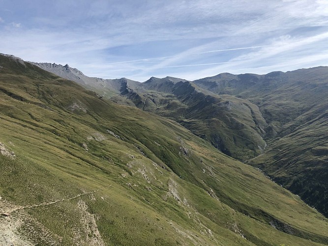 ☀  Jour 5 - Gîte Ancolie Bleue (Abriès) ➡ Refuge Font de Cervières