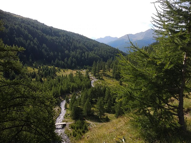 ☀  Jour 5 - Gîte Ancolie Bleue (Abriès) ➡ Refuge Font de Cervières