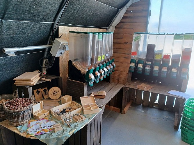 Le Potager des Mauges, magasin à la ferme