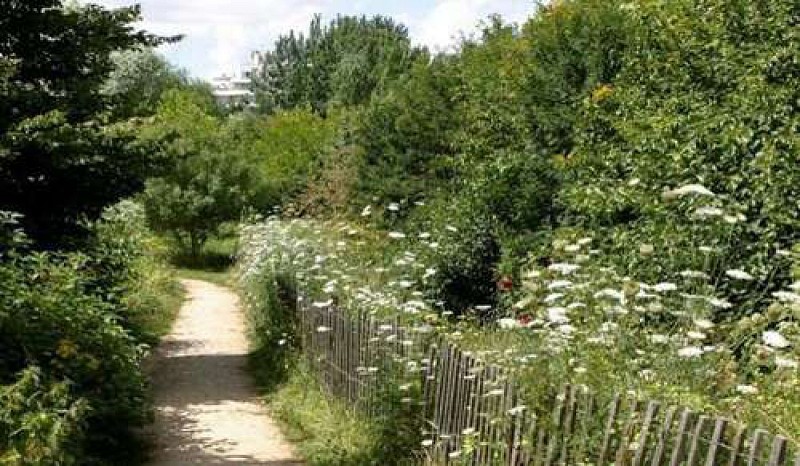 L'Île Saint Germain - ses jardins - la Tour aux figures.