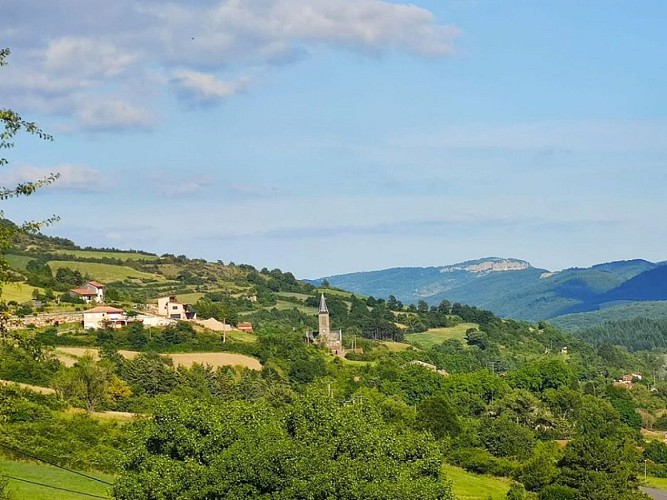 Vue sur Saint-Félix-de-Sorgues