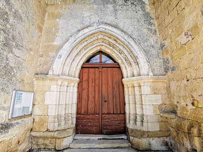 Portail de l'église Saint-Jean - Saint-Jean-de-Blaignac