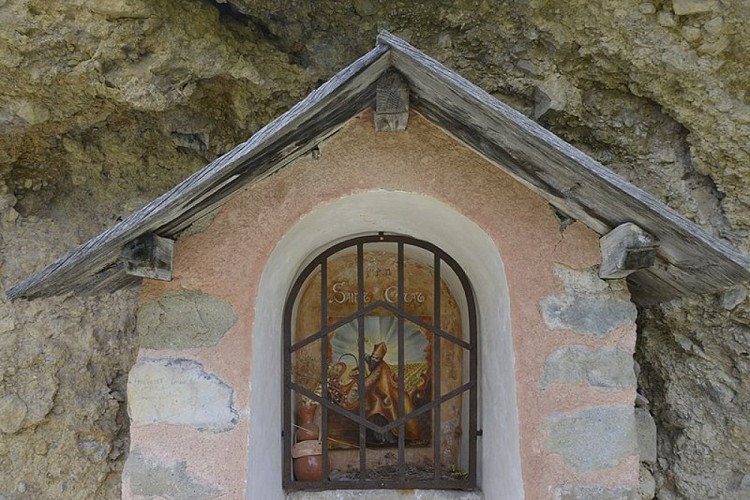 L'Oratoire St Grat à Péone