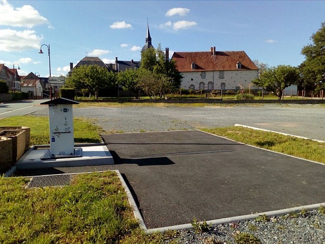 Aire d'accueil camping-car