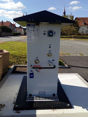 Aire d'accueil camping-car