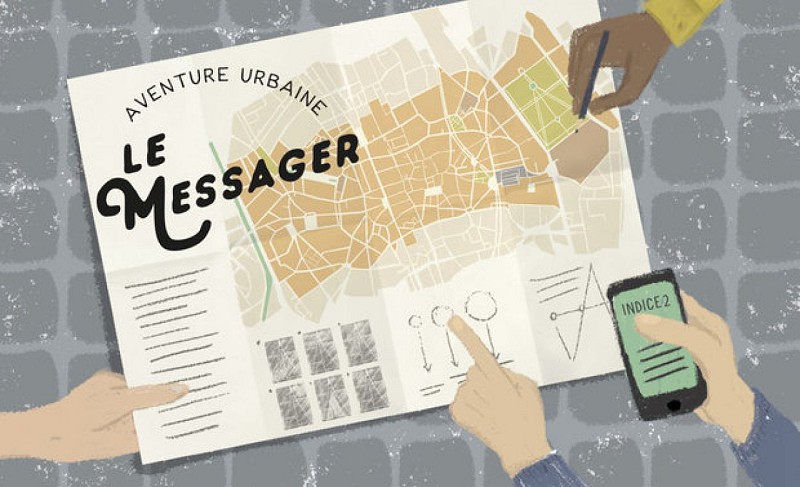 Le Messager - l'aventure urbaine par Omg ! Mapp