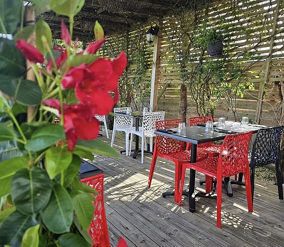 Restaurant La parenthèse - Lescar - terrasse