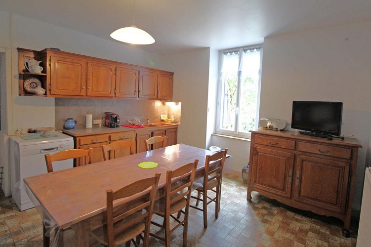 Gîte de Serre sur la commune d'Augne en Haute-Vienne (Limousin en Nouvelle Aquitaine)- cuisine_5