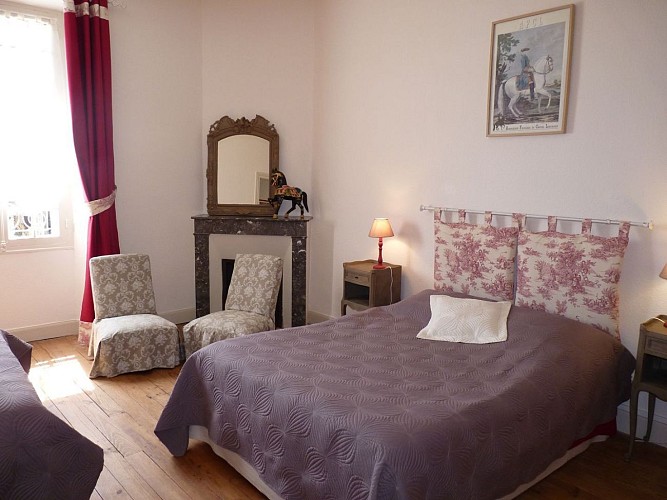 Chambre d'hôtes MAISON D'AMAZONE  - Mont-Disse - cph SMT NOrd Béarn Madiran - Chambre Pégase