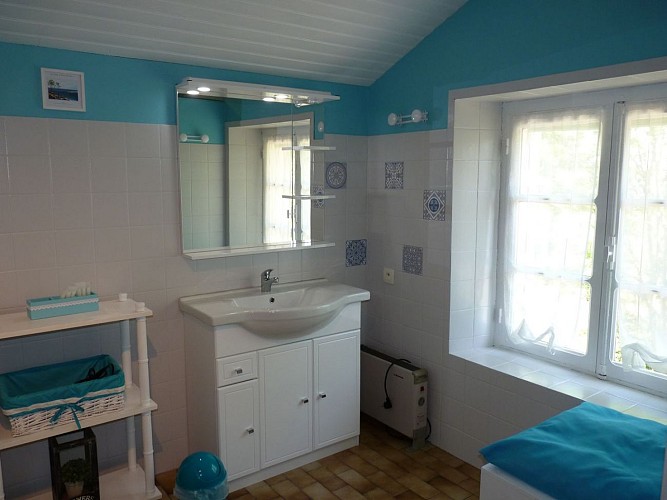 Chambre d'hôtes MAISON D'AMAZONE  - Mont-Disse - cph SMT NOrd Béarn Madiran Salle d'Eau