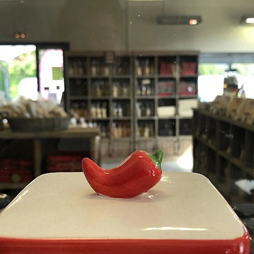 Vue depuis le laboratoire vers la boutique 5 2