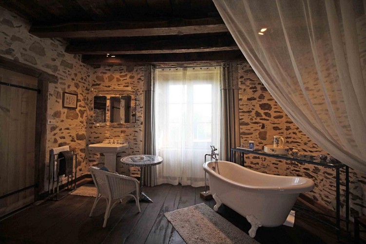 Salle de bains ouverte sur la chambre._9