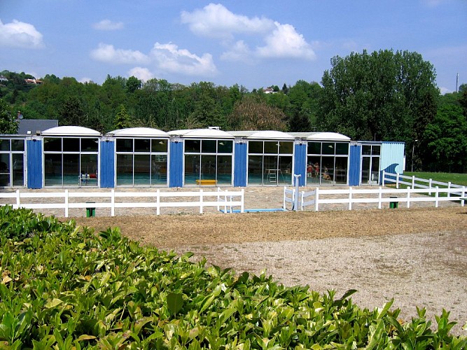 Swimming pool of Aixe sur Vienne