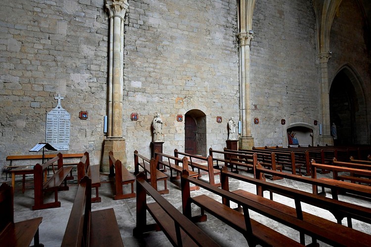 Geaune église intérieur