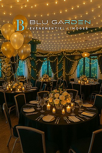 Blu Garden décoration AI