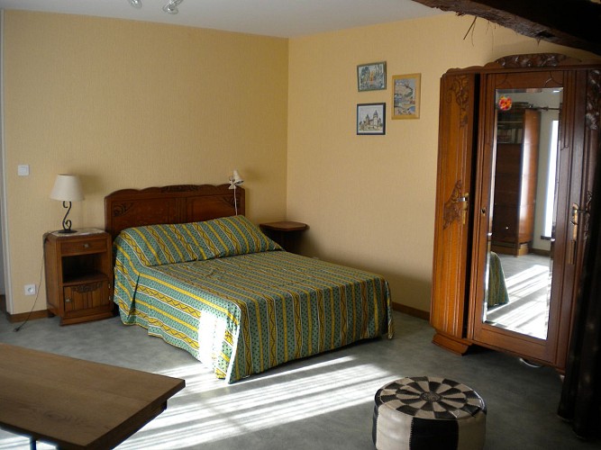 Etage : couchage 140 de large.