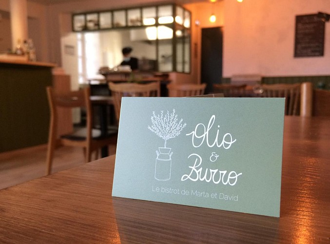 Restaurant épicerie Olio e burro