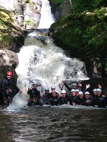 Escapade Nature Pays d'Argentat - Canyoning