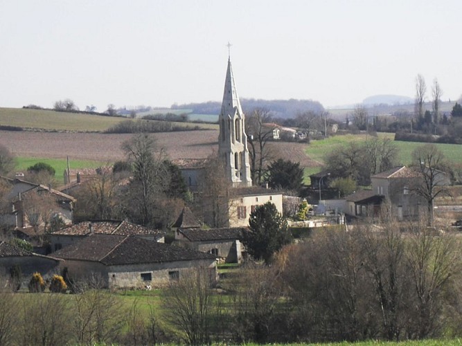 laperche-eglise saint blaise moirax-clocher