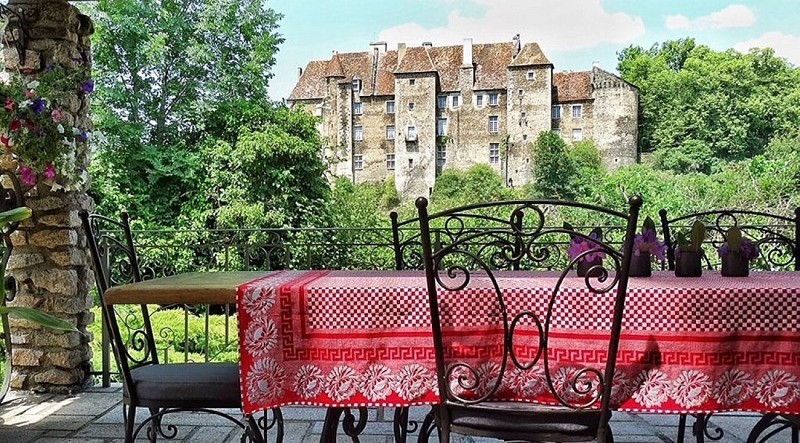 Chambres d'hôtes Château Vue Boussac