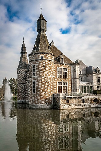 Château de Jehay – Amay – Vue extérieure