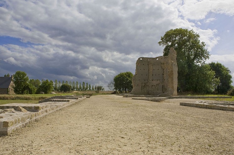 Haut-Becherel sanctuary called « Temple de Mars »