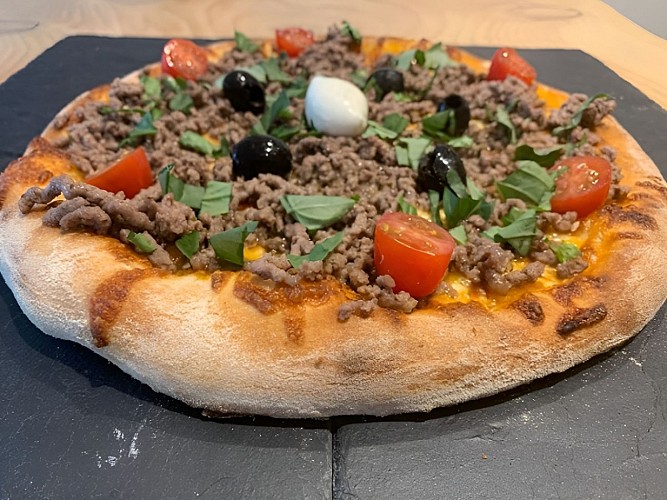 Pizza-bolognaise