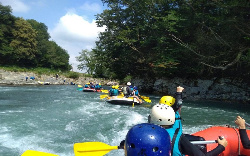 Evasieau rafting gave de Pau Nay Lourdes