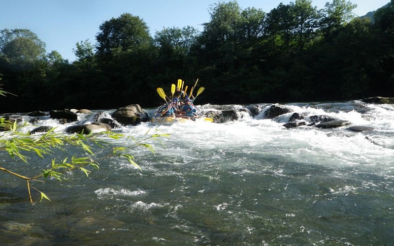 Evasieau rafting gave de Pau Nay Lourdes