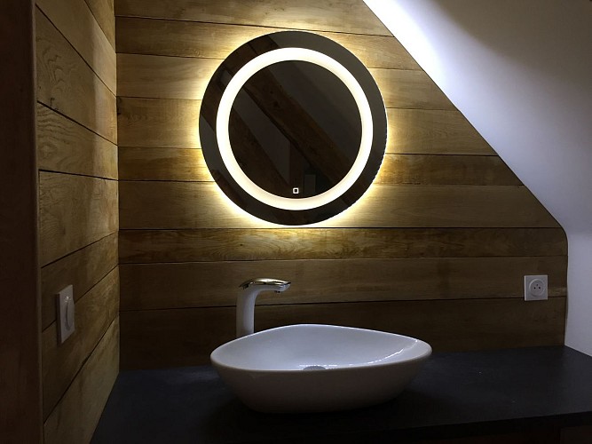 Salle de bain: Chêne