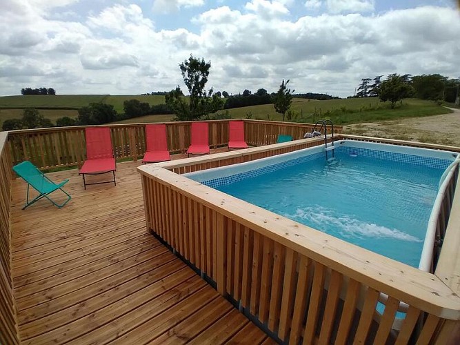 Metairie de Mondis - piscine