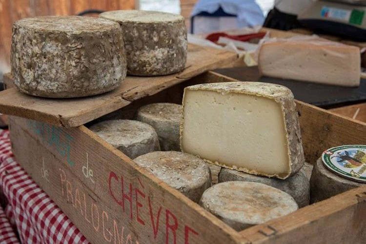 Les fromages de la chèvrerie de Chavière
