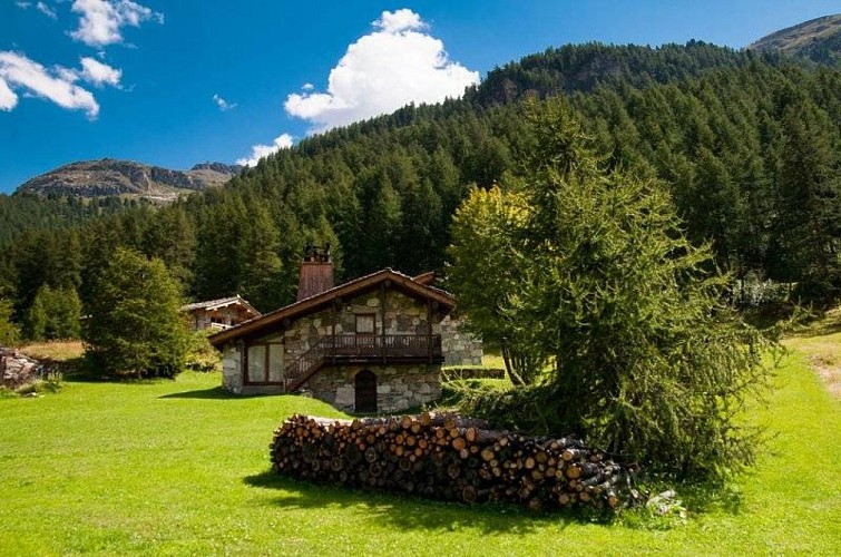 Architecture traditionnelle de Val d'Isère