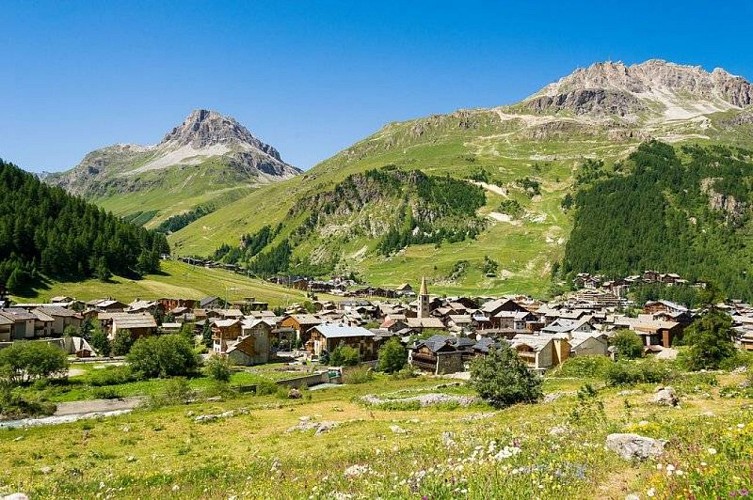 Le village de Val d'Isère