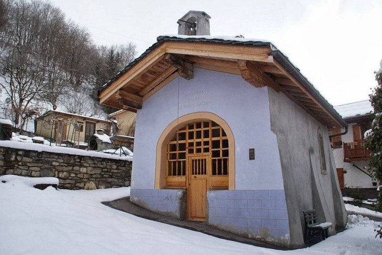 La chapelle du Poiset dédiée à Saint Jean l'Evangeliste