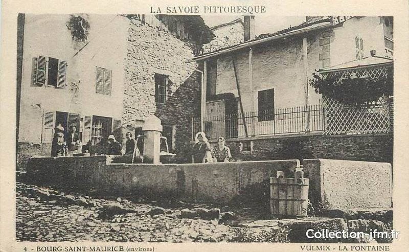 Carte postale ancienne d'un bachal à Vulmix