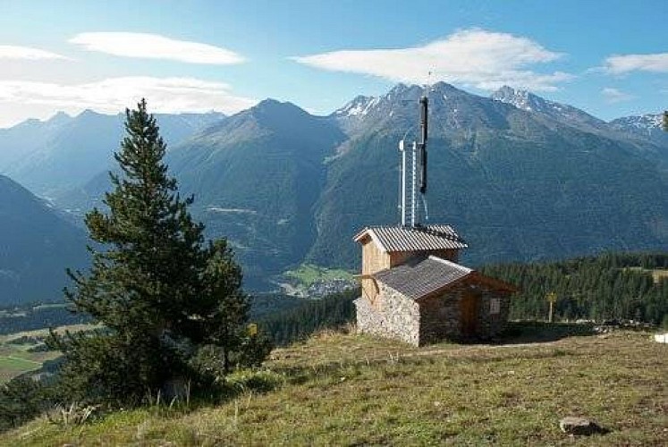 Le télégraphe Chappe restauré (Sollières Sardières).