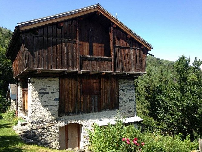 Architecture traditionnelle du hameau de la Nouvaz