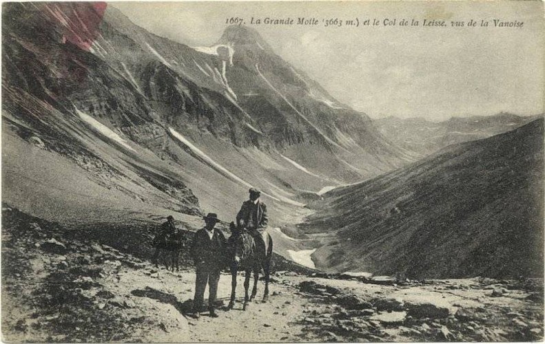 Vue sur le vallon de la Leisse (1910)