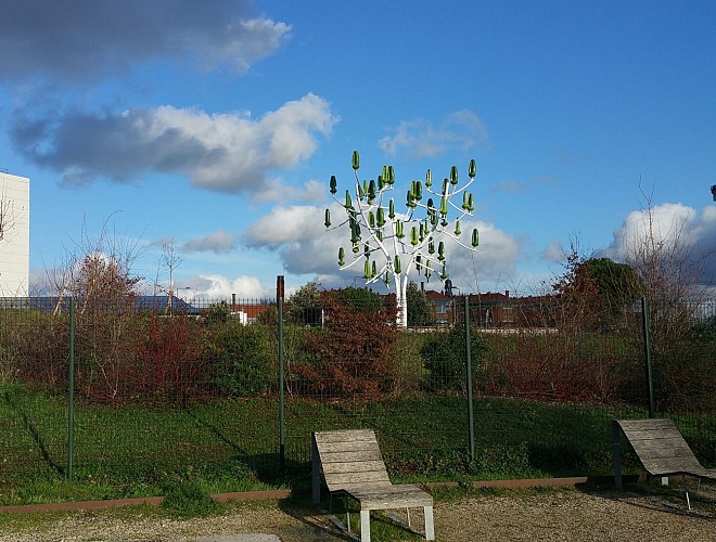 Arbre à vent.